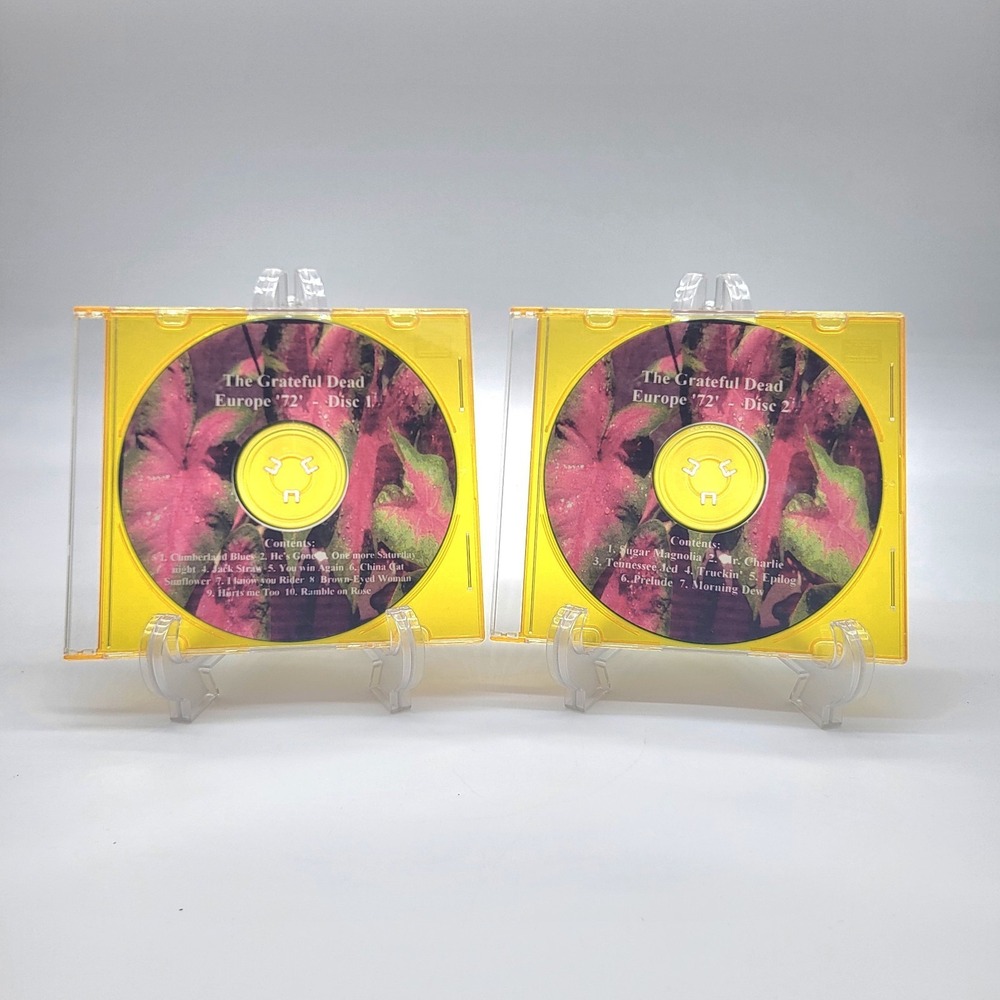 Grateful Dead Europe '72 2 Disc Cd Collection In Jewel Cases